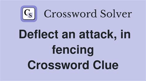 Defensive fence Crossword Clue .